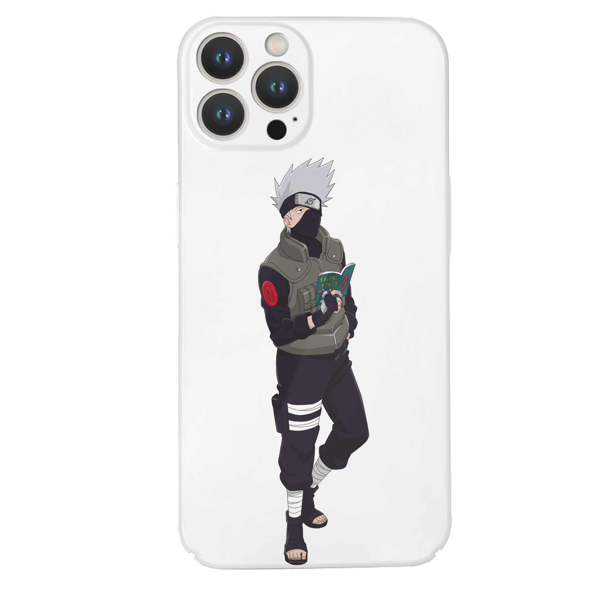 （画像用） NARUTO -ナルト- はたけ カカシ Hatake Kakashi 【iPhone 14シリーズ対応】ハードケース